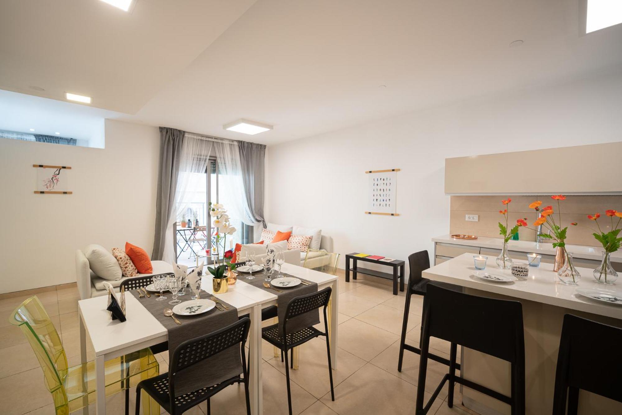 Harav Kuk Modern Apartment By Nimizz Єрусалим Екстер'єр фото